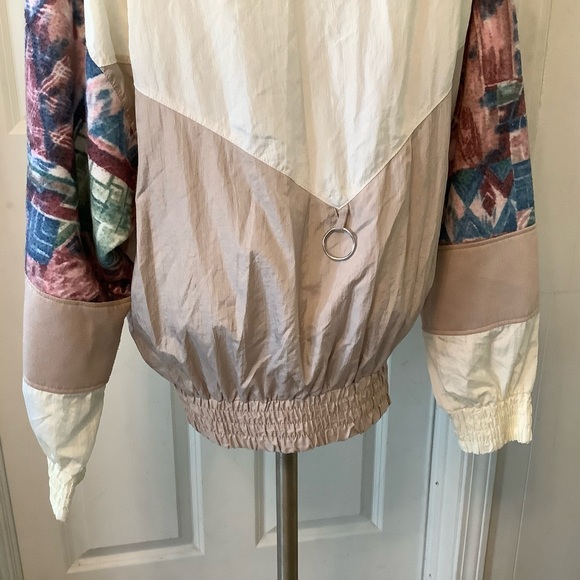 Vintage 80”s jacket bomber jacket size Large - Picture 6 of 9